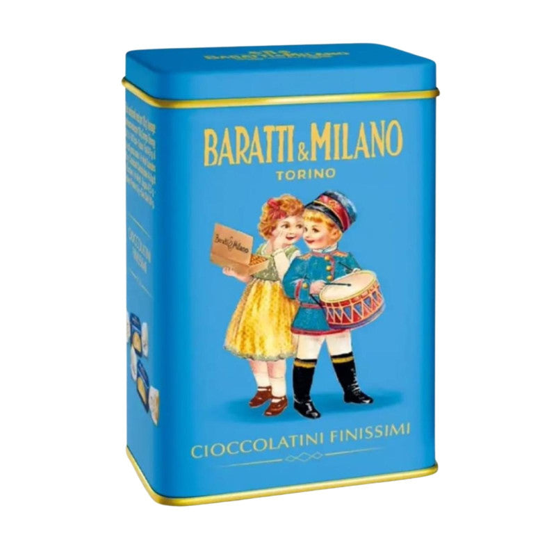 Mini istorinė skardinė – pieniškos įdarytos saldaininės pralinos -  50 g