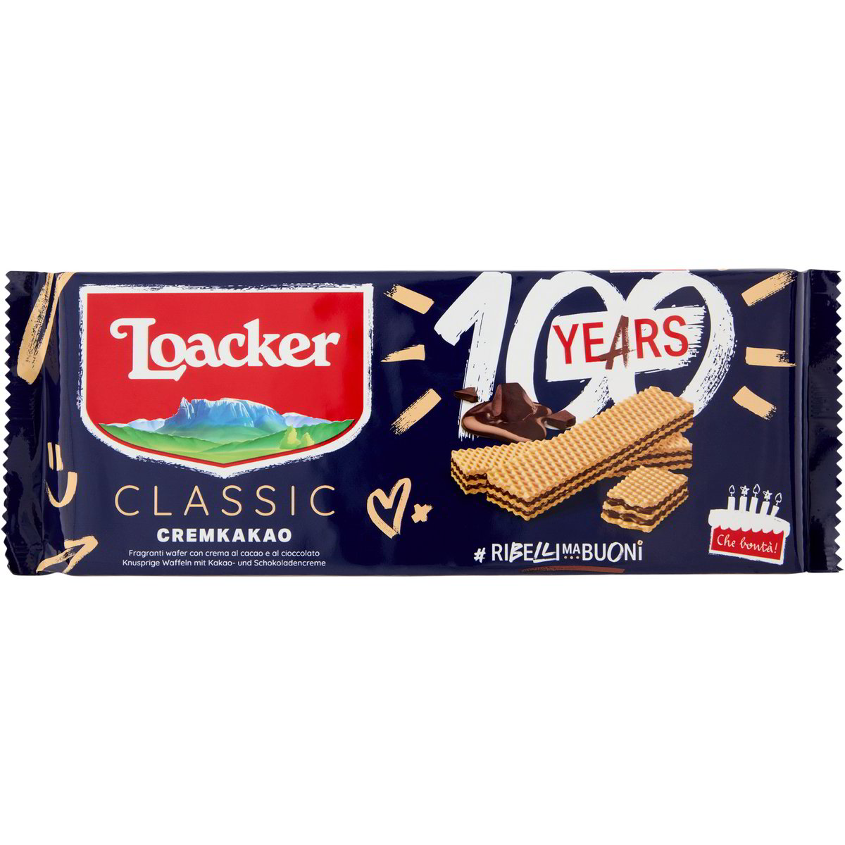 Loacker Wafer cremkakao - 175 gr