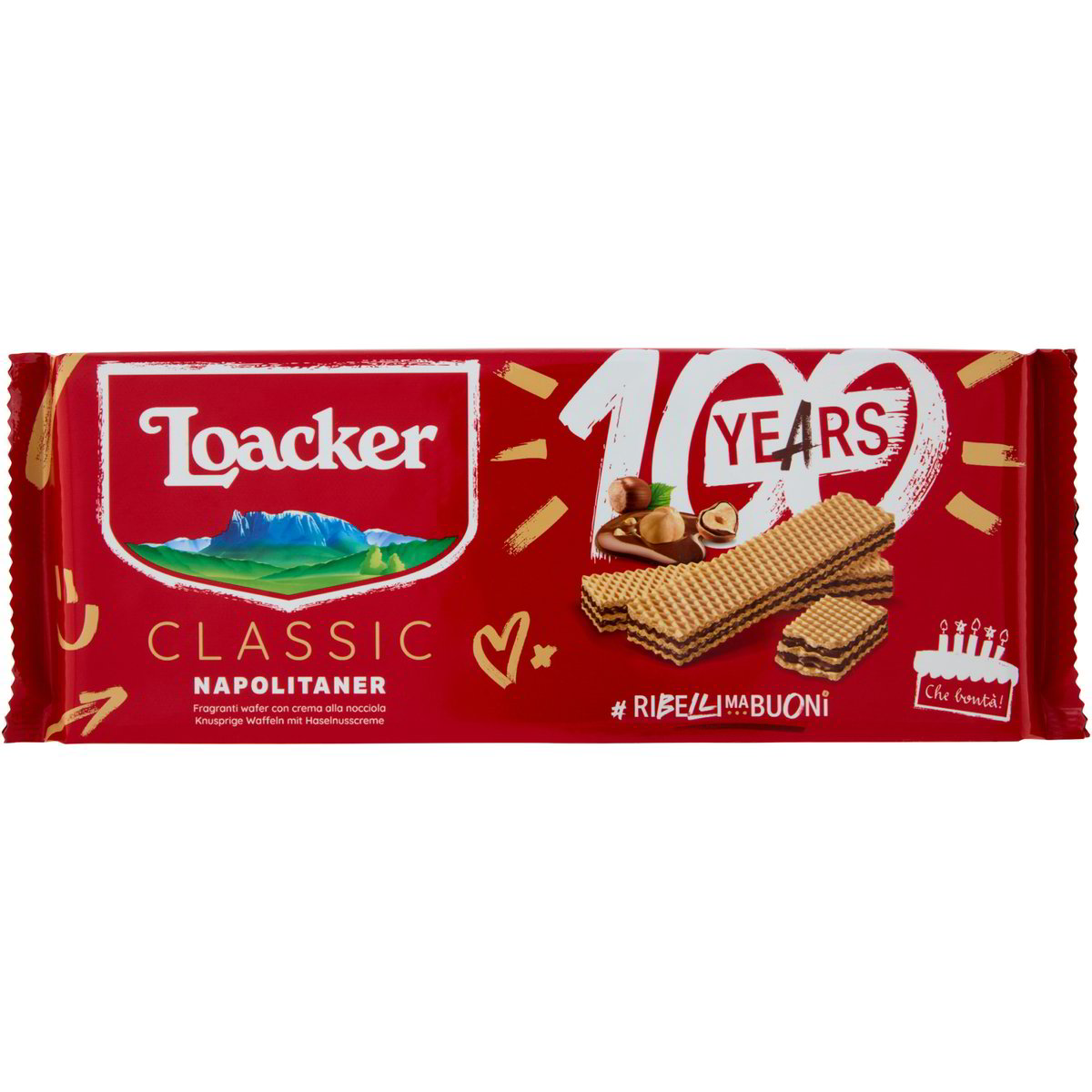 Loacker Wafer alla nocciola napolitaner - 175 gr